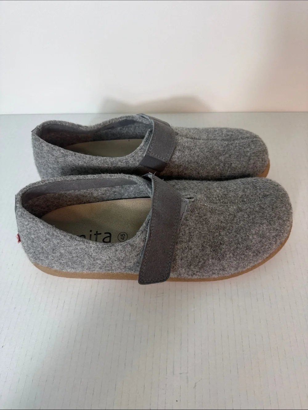 Sanita Varde Unisex Wool Slippers size 45(10.5-11) NWOT